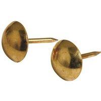 NAIL FURN ROUND LG BRASS