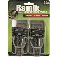 TRAP PLASTIC MOUSE RAMIK 2PK