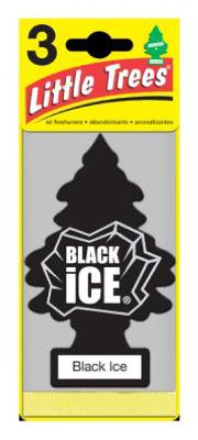 3PK BLK ICE FRESHENER