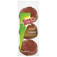 COPPER SCRUBBING PADS 3PK