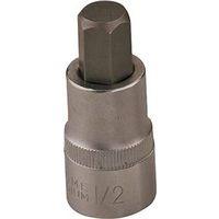 SOCKET HEX BIT 1/2IN 1/2DR SAE