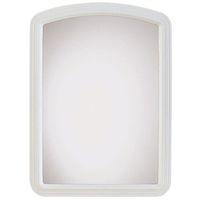 MIRROR FRAME ARCH WHT 16X22IN