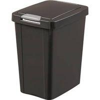 WASTEBASKET TOUCHTOP BLK 7.5G