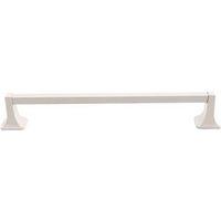 TOWEL BAR SQUARE WHITE 18IN