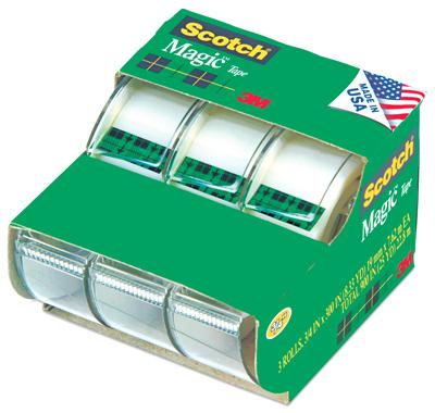 3PK 3/4X300 MAGIC TAPE