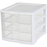 3-DRAWER UNIT WHITE
