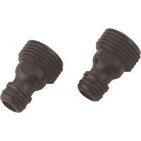 ADAPTER TAP PLSTC MALE 3/4IN