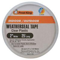 TAPE WEATHERSEAL 2X25FT CLR YEMENI TABE