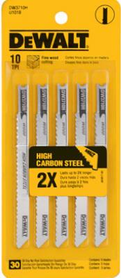 5PK 4"10T Jig Saw Blade