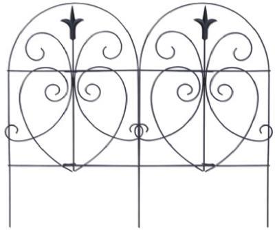 18x8BLK Roman FoldFence