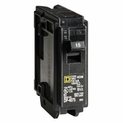 15A SP Circuit Breaker         *