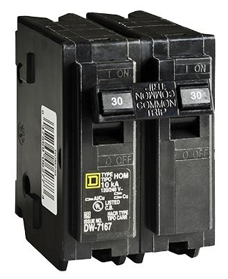 30A DP Circuit Breaker         *