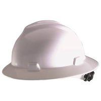 HAT HARD WHITE SHORT FULL BRIM