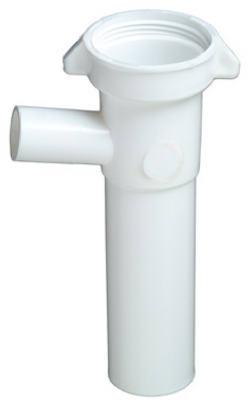 MP WHT DISH TAILPIECE