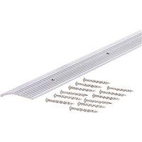 TRIM CARPET FLUT SLVR 1-3/8X36