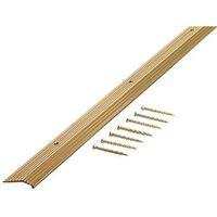 TRIM CARPET ALUM SATBR7/8X72IN