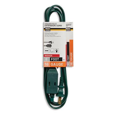 ME 6' 16/2 GRN EXT Cord