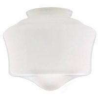 LIGHT GLOBE SCHOOLHOUSE WHITE