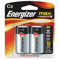 BATTERY MAX C ALKALINE 2/PK