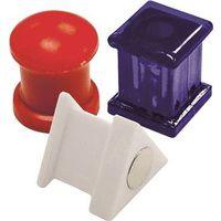 PIN PUSH MAG 5/8IN 6PC NEODYM