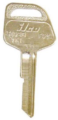 GM DR & TRUNK KEY BLANK