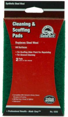 2PK CLEAN/STRIPSTL WOOL