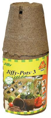 10PK 3" RND Jiffy Pot