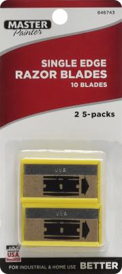 MP 10PK SGL RAZOR BLADE