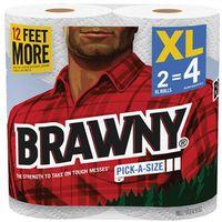 TOWEL BRAWNY 2XL WHITE PAS