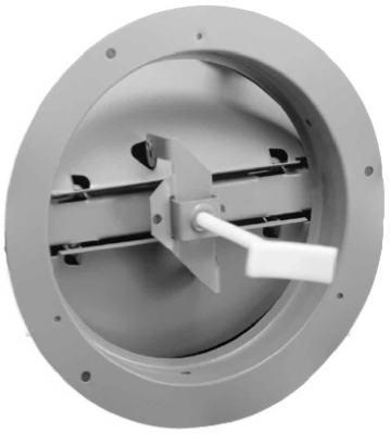 6" BRN RND DAMPER RING