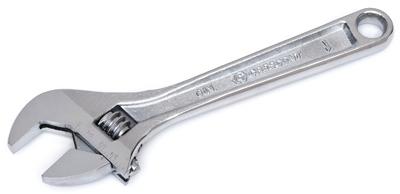 4" CRESTOLOY ADJ WRENCH