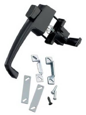 BLK PUSH BUTTON LATCH