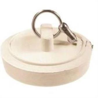 DRAIN STOPPER WHT 1-1/8-1-1/4