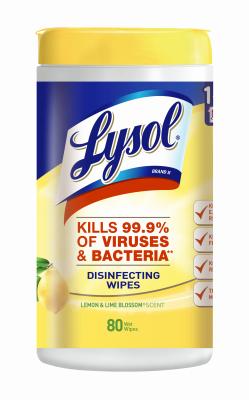 80CT LYSOL WIPES