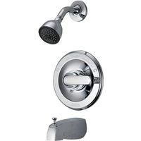TUB-SHOWER FAUCET SNGL CHROME