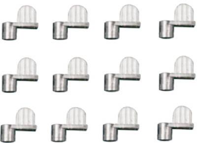 12PK 3/8" Mill Scr Clip