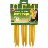 TENT PEGS ABS BRIGHT 12IN 6 PK