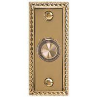 BUTTON DOOR LTD WIRED FLSH BRS