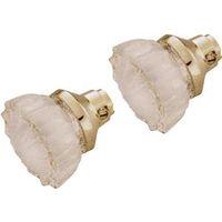 KNOB DOOR SET GLASS CRYSTAL
