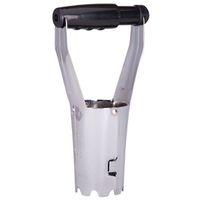 BULB PLANTER CHROME FINSH 9 IN