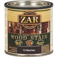 STAIN WD OIL IN BLK ONYX 1/2PT