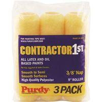ROLLER COVER POLY 3PK 9X3/8IN