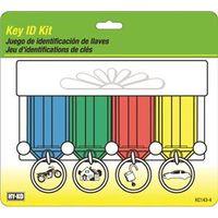 EASY OPEN KEYTAG/ID KIT 4PK