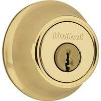 1-CYL DEADBOLT K6 BRIGHT BRASS