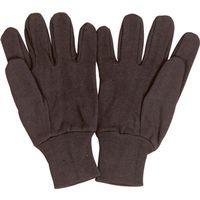 GLOVE JERSEY 8OZ BROWN MEN 1SZ