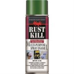 PAINT SPRAY RUST MACH GRN 12OZ