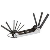 KEY HEX SET 9PC METRIC FOLD-UP