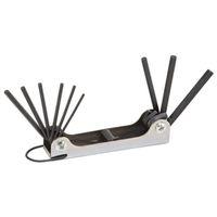 KEY HEX SET 9PC SAE FOLD-UP