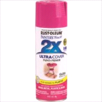 PAINT SPRAY GLO BERRY PNK 12OZ