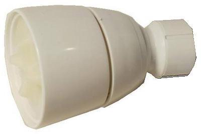 PLASTIC WALL MOUNTED SHOWER HEAD 1/2" FIP CONNECTION TYPE